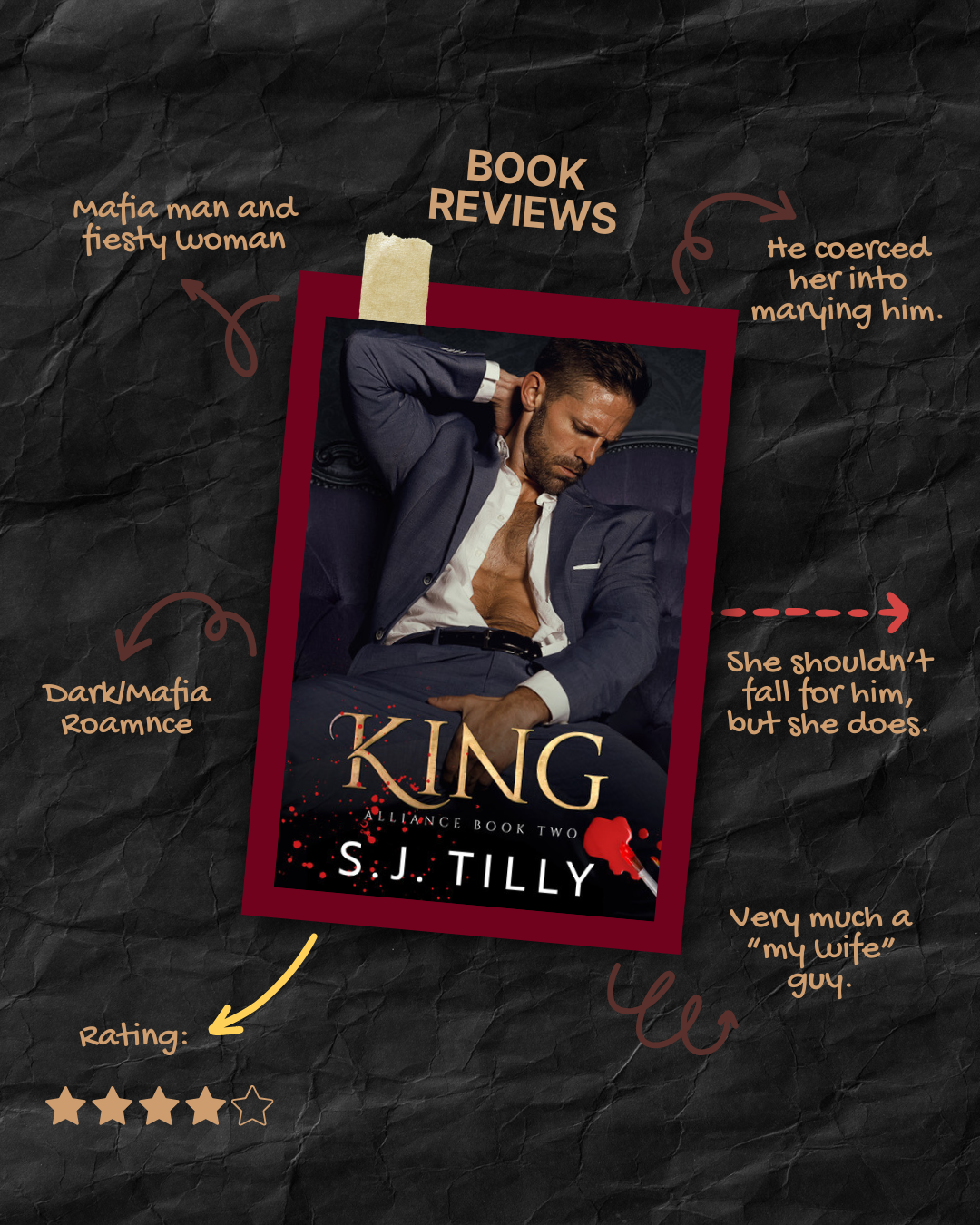 King by S.J. Tilly