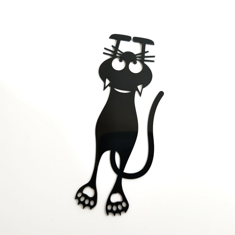 Hollow Kitten Plastic Bookmark