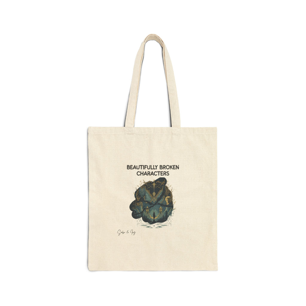 Beautifully Broken Characters Tote Bag