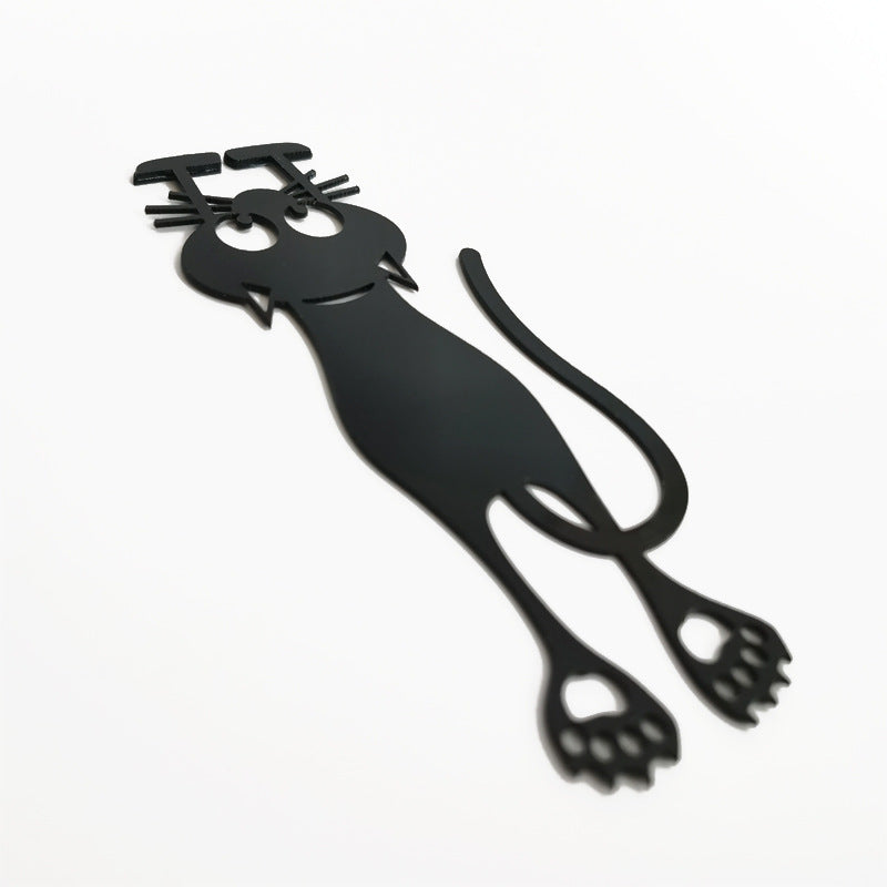Hollow Kitten Plastic Bookmark