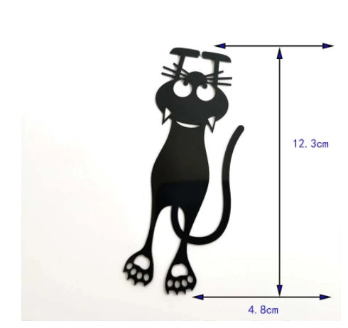 Hollow Kitten Plastic Bookmark