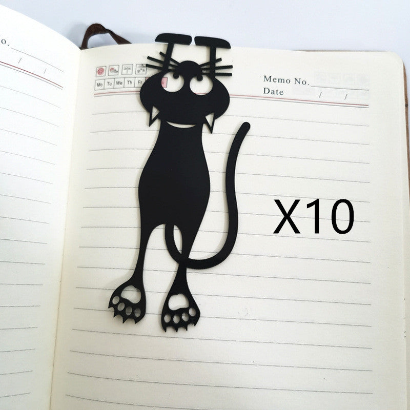 Hollow Kitten Plastic Bookmark